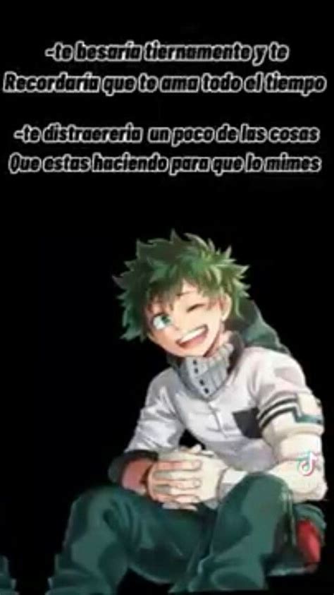 Deku Como Novio Parte 2 In 2024 Headcanon Anime Films My Hero