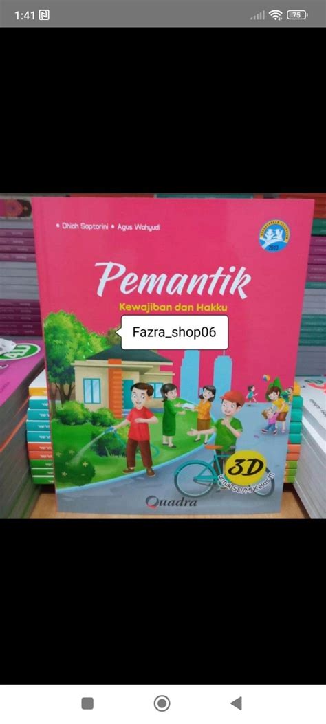 NEW Buku Pemantik Tematik Sd Mi Kelas 3A 3B 3C 3D 3E 3F 3G 3H Revisi