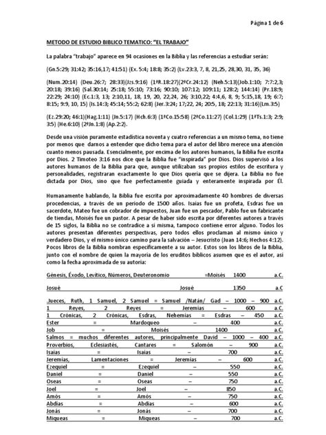 Pdf Metodo De Estudio Biblico Tematico Dokumen Tips