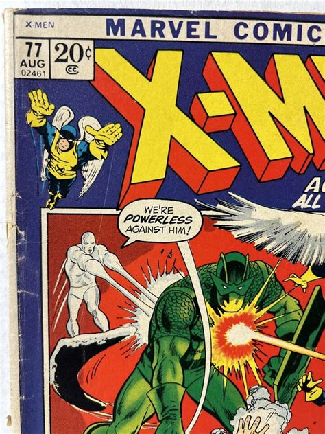 Uncanny X Men 77 Marvel 1972 Super Adaptoid Mimic Tuska Cover EBay