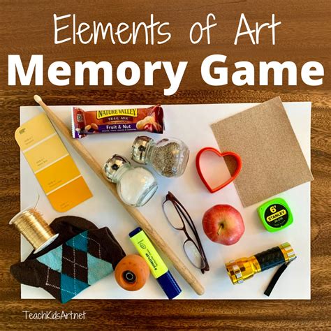 Elements Of Art Memory Game • Teachkidsart