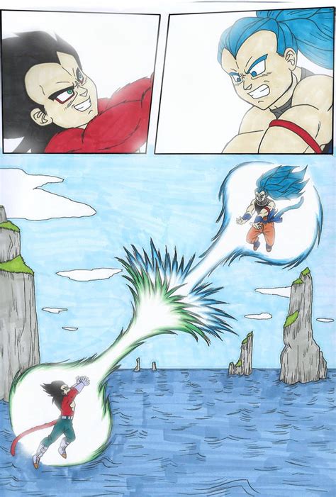 DB SSJB Raditz VS SSJ4 Vegeta By Https Deviantart