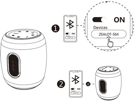 ZEALOT S64 Bluetooth Wireless Speakers User Guide