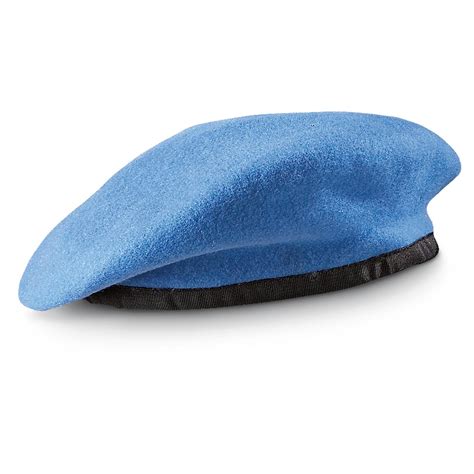 New Nato Military Beret Light Blue 187159 Hats And Caps At Sportsman