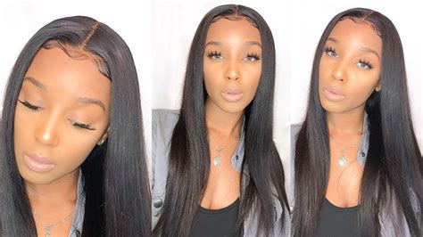 Simple Everyday Lace Front Wig Install Melt Lace Ft Ririhair Youtube