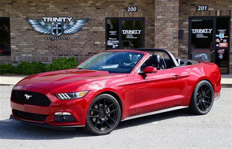 ruby_red_mustang_convertible_velgen_wheels_Nitto_NT555_G2_2 - Trinity ...