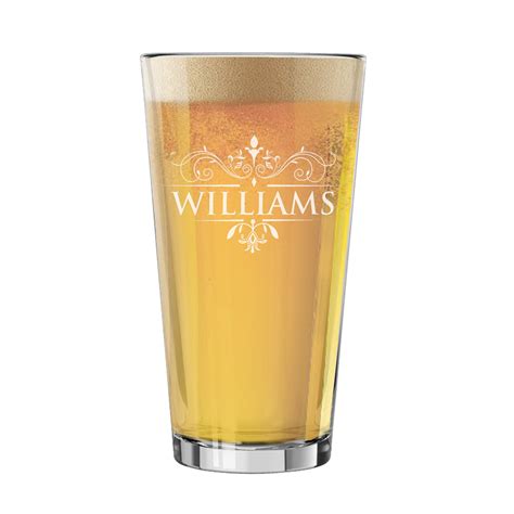 Personalized Pint Glass Engraved Beer Glasses Custom Beer Etsy