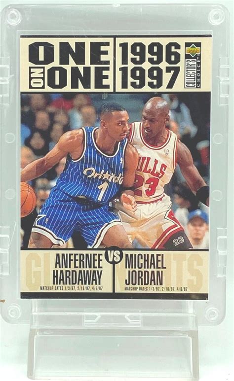 Vintage Collector S Choice Michael Jordan Vs Anfernee Hardaway