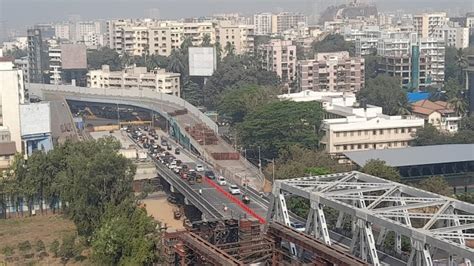 Day After Gokhale Bridge Opens Commuters Fret Over Its Non Alignment