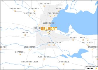 Belmont (Australia) map - nona.net