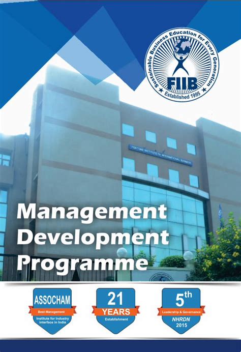 PDF Management Development Programme FIIBfiib Edu In Images Mdp Mdp