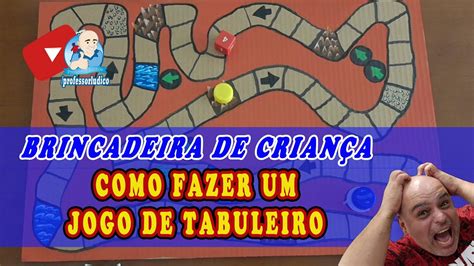 Como Fazer Um Jogo De Tabuleiro Youtube