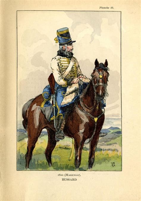 Le E R Giment De Hussards Guerres Napol Oniennes Napol On