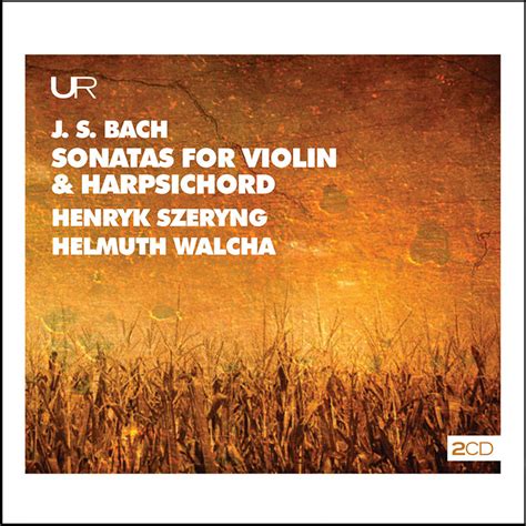 BACH SONATAS FOR VIOLIN HARPSICHORD Urania Records