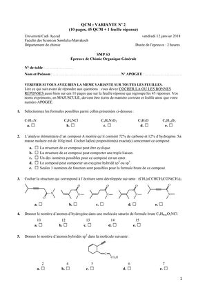 Helpful Website Summary S3 Chimie organique générale WILL SAVE