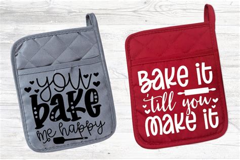 Baking Quotes Svg Bundle Pot Holder Svg Bundle Baking Svg Etsy