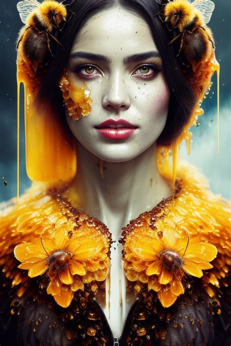 Download Ai Generated Honey Woman Royalty Free Stock Illustration