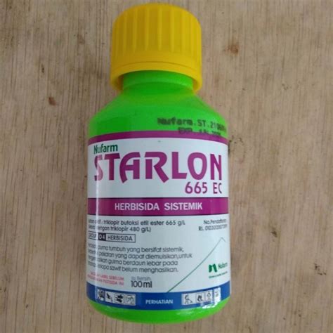 Jual Starlon 665 EC Herbisida Sistemik Racun Kayu Gulma Pohon Bambu 100