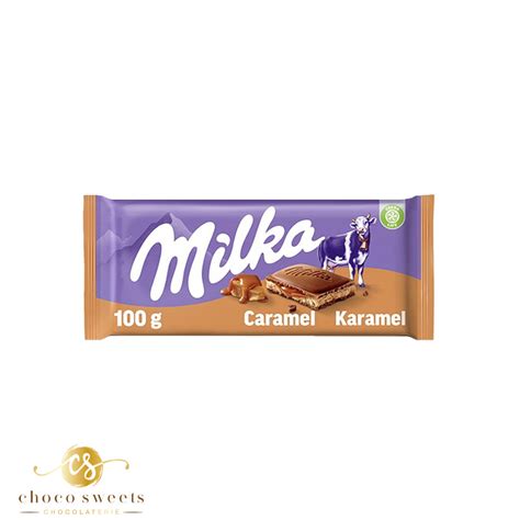 Tablette Chocolat Milka Caramel 100g Choco Sweets