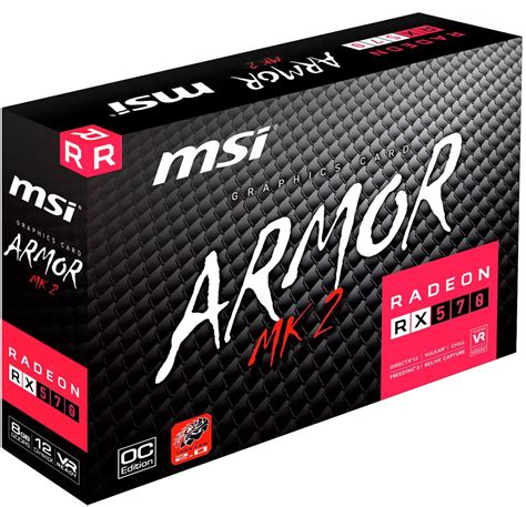 Customer Reviews Msi Amd Radeon Rx 570 Armor Oc 8g Gddr5 Pci Express 3