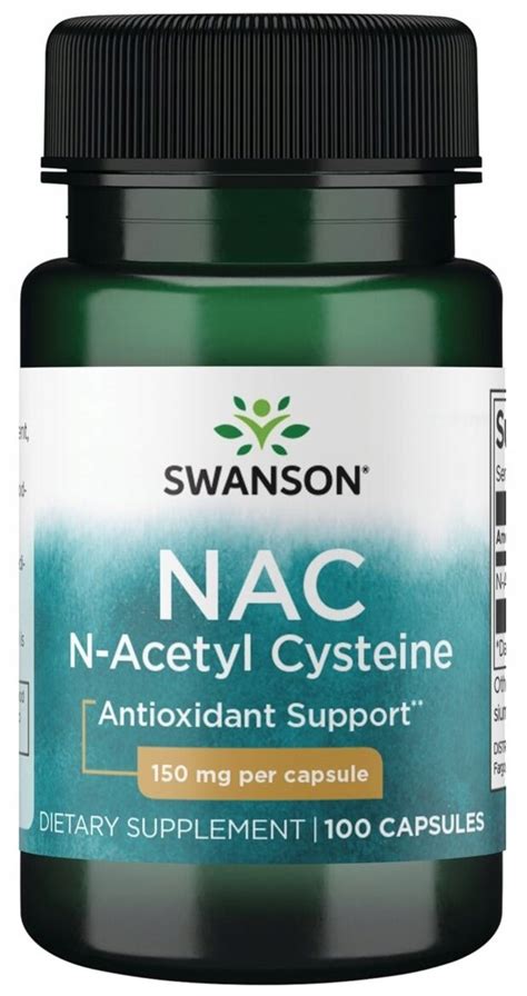 SWANSON NAC N Acetylocysteina 150mg 100kaps 14590043762 Allegro Pl