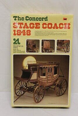 Artesania Latina The Concord Stage Coach Model Kit Dd Ebay