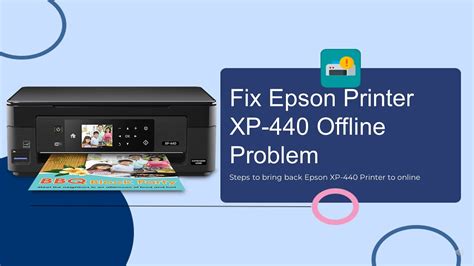 How To Change The Epson Xp Printer From Offline To Online Youtube