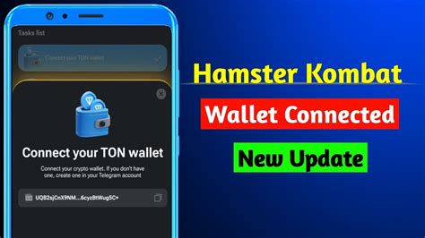 Hamster Kombat Wallet Connected Connected Wallet On Hamster Kombat