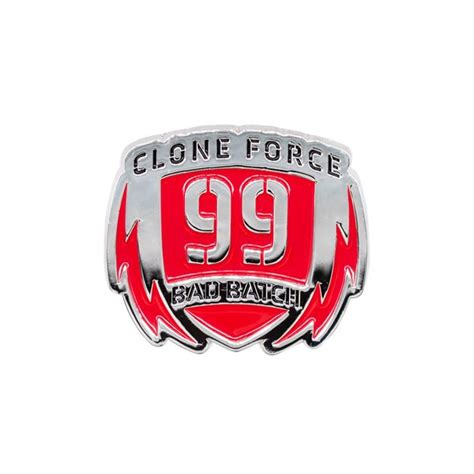 Star Wars The Bad Batch Clone Force 99 Enamel Pin Clothing Zing