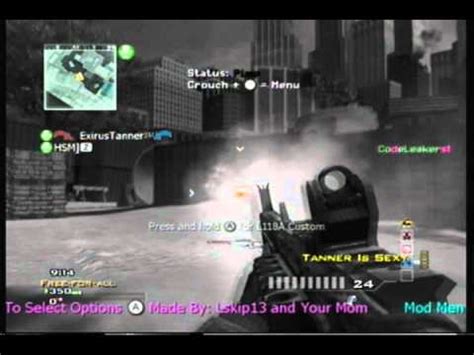 Wii Mw Modded Aimbot Lobby Ffa Win Fastest Moab In Min Secs Youtube