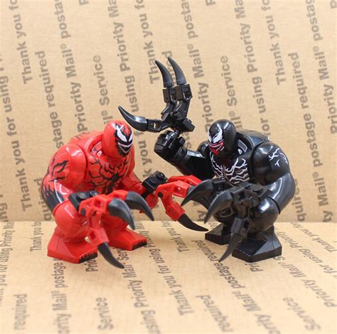 Custom Fan Made Minifigure Venom Carnage Mini Figure Bigfig Etsy