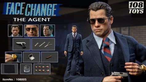 108 Toys 108-005 Face/Off John Travolta Sean Archer The Agent 1/6 ...