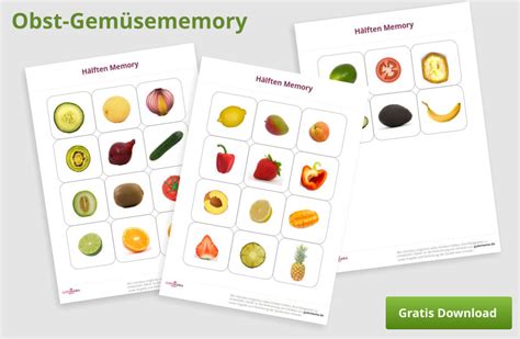 Obst Gemüse Memory Deine Kinder lernen alles GuteMama de