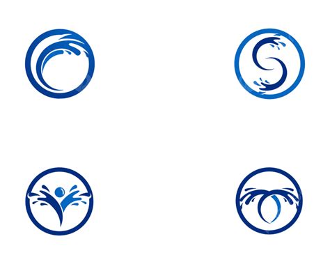 水波飛濺符號和圖標標誌模板 假期 水色 清潔的向量圖案素材免費下載，png，eps和ai素材下載 Pngtree