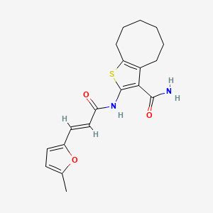 2 3 5 Methyl 2 Furyl Acryloyl Amino 4 5 6 7 8 9 Hexahydrocycloocta