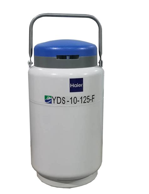 Haier Biomedical 10 Liter Portable Aluminum Cryo Storage Tank With 125mm Neck