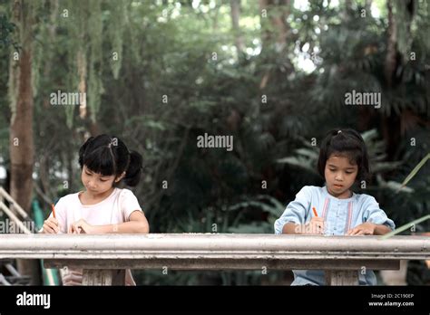 Petites filles asiatiques Banque de photographies et dimages à haute