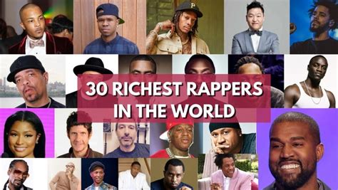 List Of 30 Richest Rappers In The World