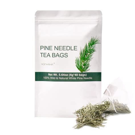 Wild Dried White Pine Needle Tea 40 Bags 4gbag 100