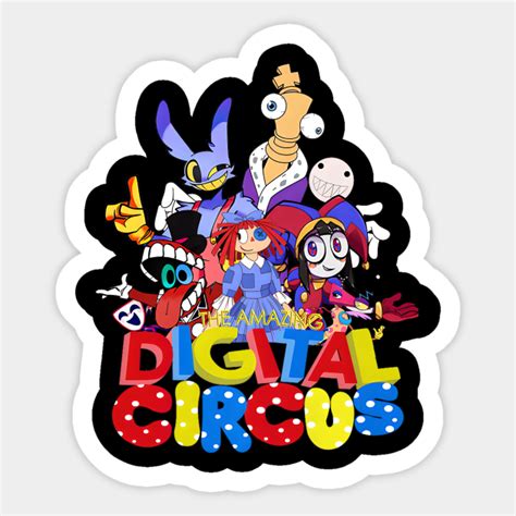 The Amazing Digital Circus By Alujino Digital Sticker Circus Digital