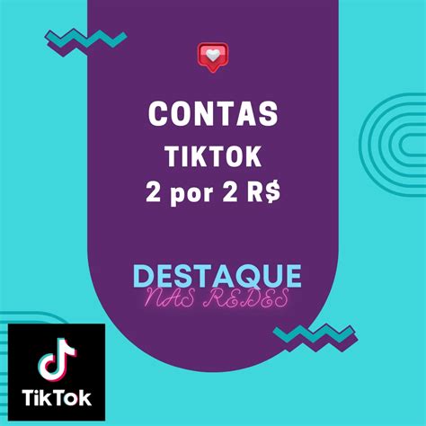 Contas Tik Tok Envelhecidas Tiktok Redes Sociais Dfg