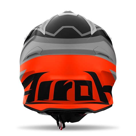 AIROH AVIATOR ACE 2 GROUND Laranja Capacete Offroad Salgados Moto