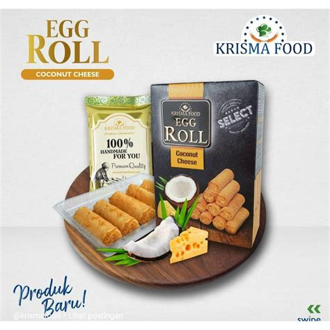 Jual KRISMA FOOD VARIAN EGG ROLL 80gr Shopee Indonesia