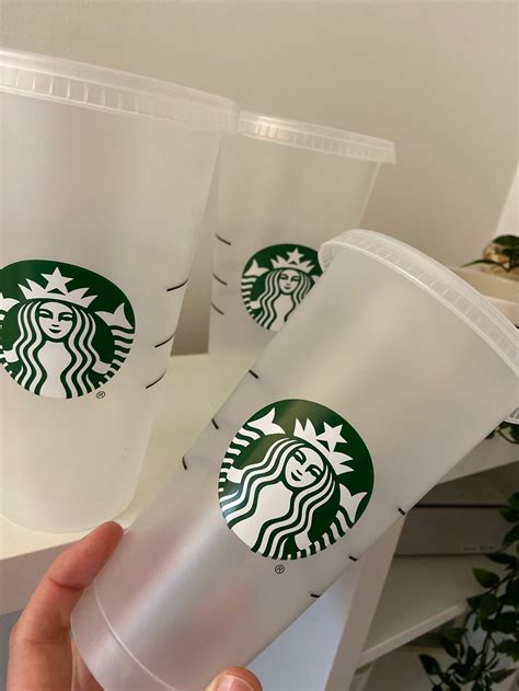 Reusable Starbucks 24oz Venti Cold Cups Etsy