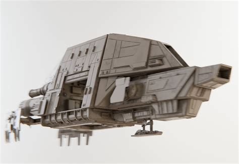 Imps The Relentless Shuttle Model Robert Rose Star Wars Spaceships