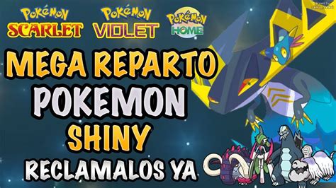 REPARTO POKEMON ESCARLATA PURPURA Y HOME CONSIGUE AHORA TU POKEMON