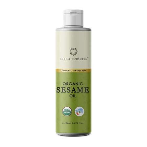 Buy Life And Pursuits Organic Ayurveda Sesame Hair Oil 200 Ml Online At Best Price Hair Oil