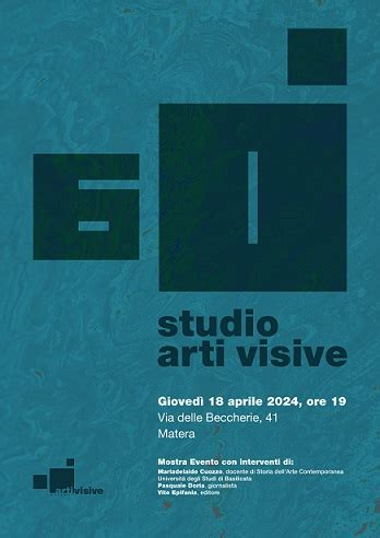 Studio Arti Visive Festeggia Anni Di Attivit Basilicataoggi