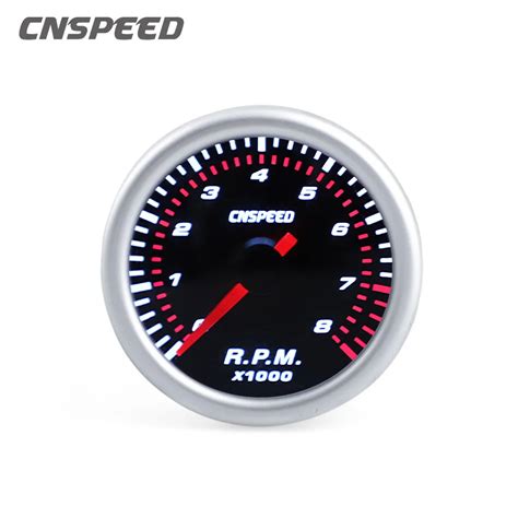 Cnspeed Auto Car Tachometer Tacho Gauge Rpm Meter Mm