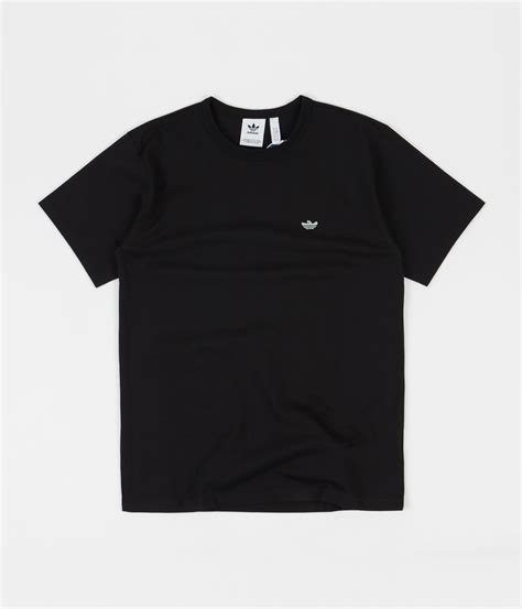 Adidas Shmoo Logo T Shirt Black Green Tint Flatspot